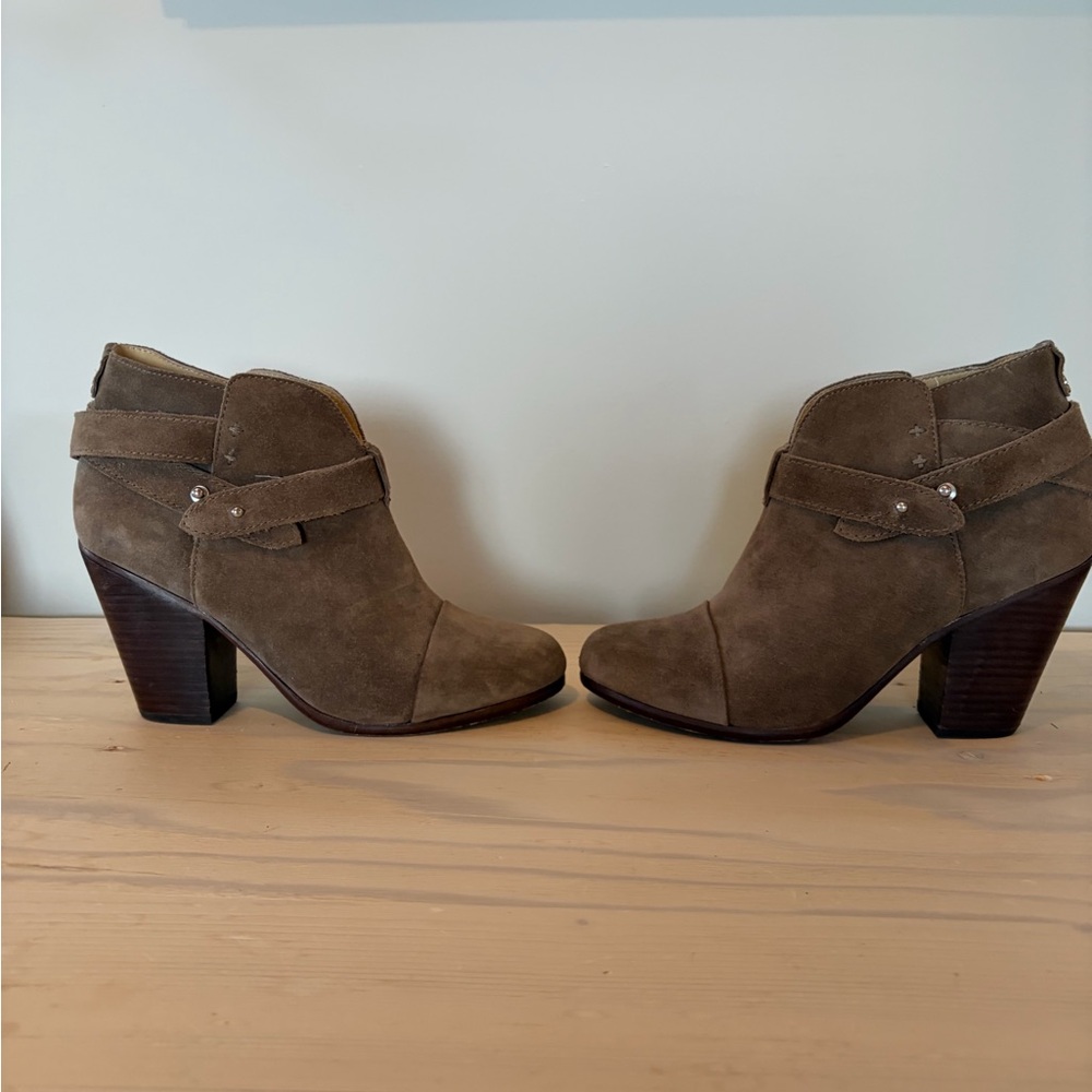 🤎 Rag & Bone Suede Ankle Boots – Size 37.5 (US 7–7.5) 🤎